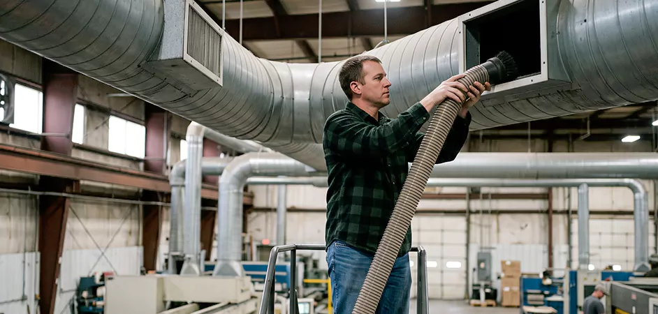 Post-Construction Duct Cleaning in West Orange