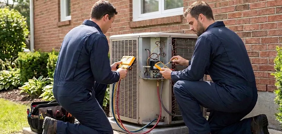 Heat Pump Inspection in West Orange