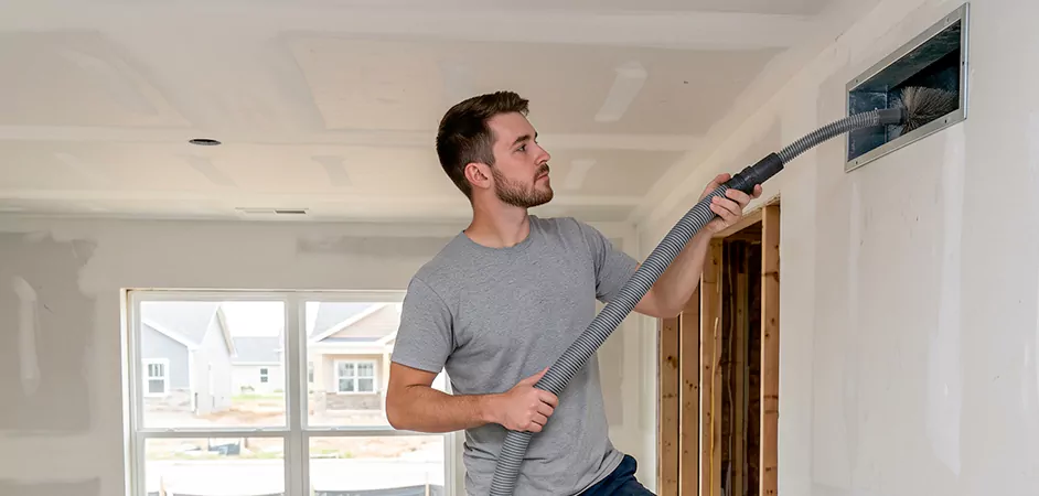 Multifamily New Construction Duct Cleaning in West Orange