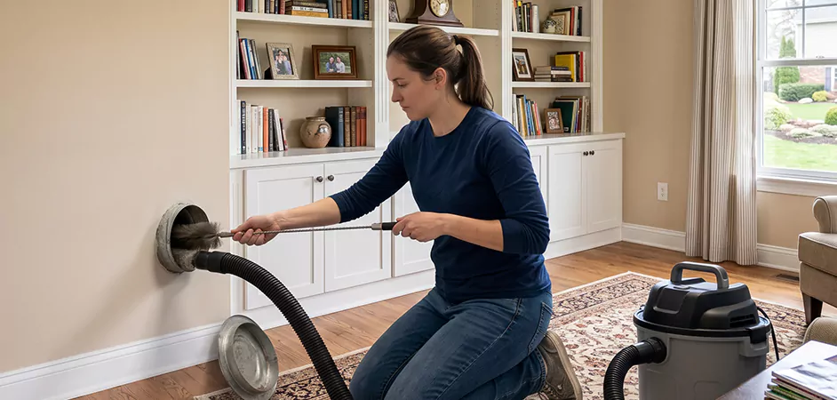 Whole-House Residential Vent Cleaning in West Orange