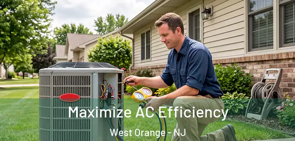 Maximize AC Efficiency West Orange - NJ